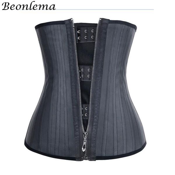 beonlema 25 steel bone waist trainer stomach slimmin modeling straps corset latex waist cincher body shaper faja reductora, Black;white
beonlema 25 steel bone waist trainer stomach slimmin modeling straps corset latex waist cincher body shaper faja reductora, Black;white
