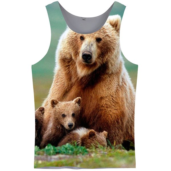 cloudstyle 3d tank men clothes 2018 cute bear 3d print vest sleeveless fitness clothing vacation plus size 5xl, White;black
cloudstyle 3d tank men clothes 2018 cute bear 3d print vest sleeveless fitness clothing vacation plus size 5xl, White;black