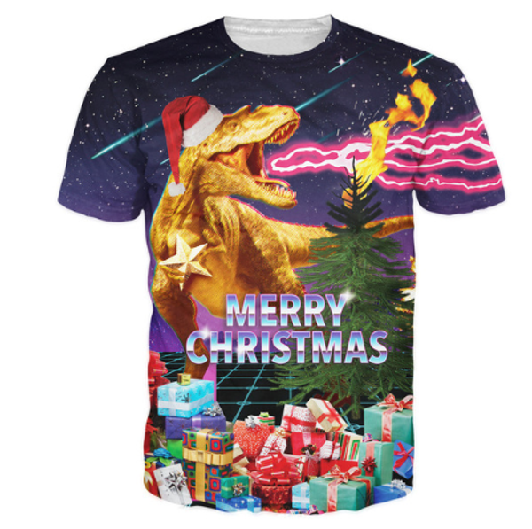 t-shirt dinosaur spreading holiday cheer 3d print merry christmas galaxy space t shirt tees outfits s-xxxxxxxl u619, White;black
t-shirt dinosaur spreading holiday cheer 3d print merry christmas galaxy space t shirt tees outfits s-xxxxxxxl u619, White;black