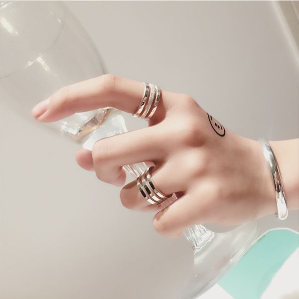 sterling silver ring for men and women, Golden;silver 
sterling silver ring for men and women, Golden;silver