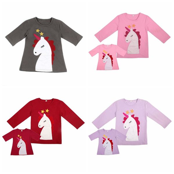 mother daughter family matching clothes women kids baby girl cute stars unicorn long sleeve tee t shirt, Blue
mother daughter family matching clothes women kids baby girl cute stars unicorn long sleeve tee t shirt, Blue