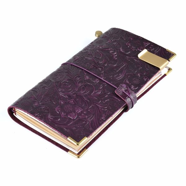 100% genuine leather notebook handmade diary journal sketchbook classic vintage style cowhide diary refillalbe ing, Purple;pink
100% genuine leather notebook handmade diary journal sketchbook classic vintage style cowhide diary refillalbe ing, Purple;pink