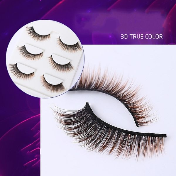 new 3 pairs / set faux mink hair colorful eyelashes 3d brown gradient color false eyelash extensions
new 3 pairs / set faux mink hair colorful eyelashes 3d brown gradient color false eyelash extensions
