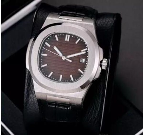 2018 Luxury Watch Leather Band Automatic Mechanical Watch Blue Dial Stainless Steel Nautilus Men Mens Watch Watches
2018 Luxury Watch Leather Band Automatic Mechanical Watch Blue Dial Stainless Steel Nautilus Men Mens Watch Watches