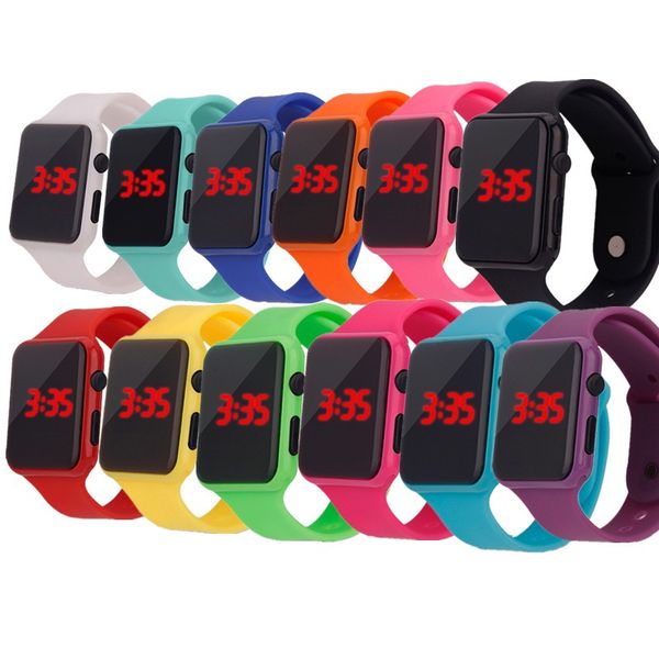 square mirror face wristwatches silicone band led digital watch led quartz wrist watch sport clock hours, Slivery;brown
square mirror face wristwatches silicone band led digital watch led quartz wrist watch sport clock hours, Slivery;brown