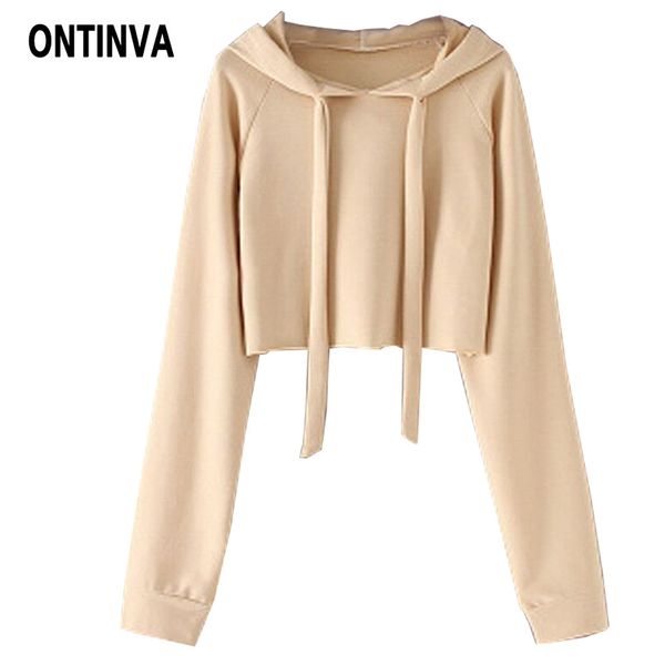 women short hoodies with hat fashion female solid crop pullover sweatshirts long sleeve sudaderas mujer, Black
women short hoodies with hat fashion female solid crop pullover sweatshirts long sleeve sudaderas mujer, Black