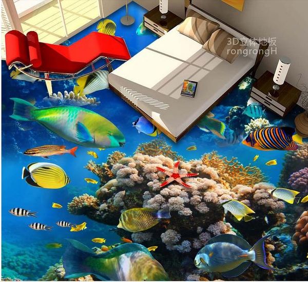 underwater world tropical fish coral 3d floor decorative painting 3d pvc floor wallpaper for bathroom
underwater world tropical fish coral 3d floor decorative painting 3d pvc floor wallpaper for bathroom
