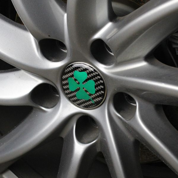 4pcs 60mm for alfa romeo giulia stelvio quatrefoil green carbon fibre car wheel center hub cap and wheel dust-proof car stickers
4pcs 60mm for alfa romeo giulia stelvio quatrefoil green carbon fibre car wheel center hub cap and wheel dust-proof car stickers