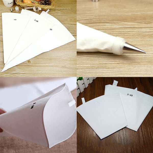 3 sizes pastry bags cookie icing piping bag baking tool re-useable coon cloth fondant cake decorating pastry tips tool
3 sizes pastry bags cookie icing piping bag baking tool re-useable coon cloth fondant cake decorating pastry tips tool