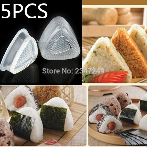 kitchen practical 5 sets form sushi mould diy onigiri rice ball bento press maker mould sushi tool
kitchen practical 5 sets form sushi mould diy onigiri rice ball bento press maker mould sushi tool
