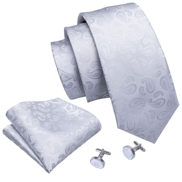 pure white paisley pattern tie set handkerchief and cuffs fashion wholesale n-5027, Black;blue
pure white paisley pattern tie set handkerchief and cuffs fashion wholesale n-5027, Black;blue