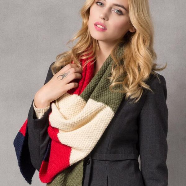 fashion scarf for womens acrylic wool scarf womens knitted plaid british style thermal scarf winter scarves, Blue;gray
fashion scarf for womens acrylic wool scarf womens knitted plaid british style thermal scarf winter scarves, Blue;gray