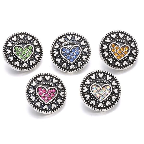 10pcs 2019 new snap jewelry vintage love heart crystal 18mm 20mm metal snap buttons fit diy 18mm snap bracelet bangle, Bronze;silver
10pcs 2019 new snap jewelry vintage love heart crystal 18mm 20mm metal snap buttons fit diy 18mm snap bracelet bangle, Bronze;silver