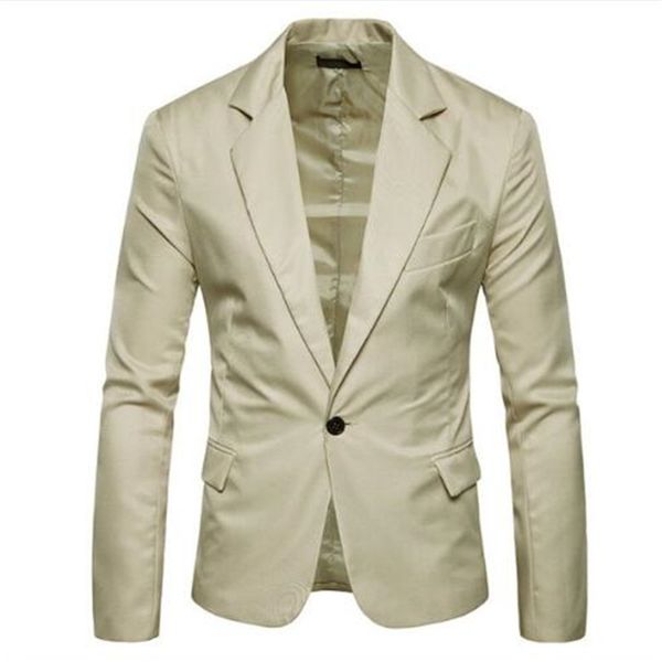 men blazer slim fit long sleeve solid color suit coat men blazer jacket 2017 autumn / winter casual masculino 8 color, White;black
men blazer slim fit long sleeve solid color suit coat men blazer jacket 2017 autumn / winter casual masculino 8 color, White;black