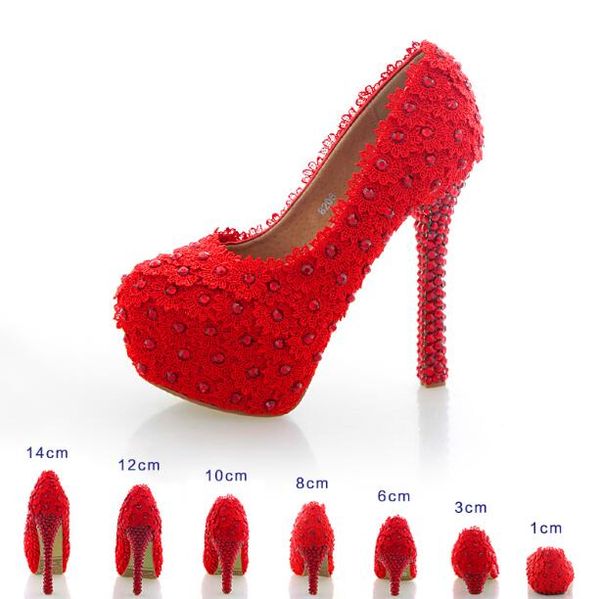 2018 spring new bride wedding shoes women high heels bridesmaid rhinestone lace platform pumps 12cm red white color, Black
2018 spring new bride wedding shoes women high heels bridesmaid rhinestone lace platform pumps 12cm red white color, Black