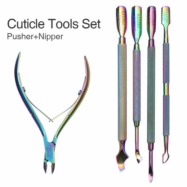 born pretty cuticle pusher remover with 1pc stainless steel nipper rainbow clipper scissor manicure nail art tool set 4 patterns
born pretty cuticle pusher remover with 1pc stainless steel nipper rainbow clipper scissor manicure nail art tool set 4 patterns