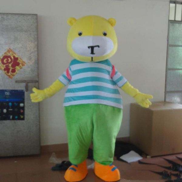 2018 iangel green teddy bear mascot costume halloween party dress, Red;yellow
2018 iangel green teddy bear mascot costume halloween party dress, Red;yellow