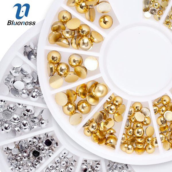 blueness 1 wheel gold silver pearl mixed 3 sizes nail rhinestone 3d nail decoration studs diy manicure art stickers zp291, Silver;gold
blueness 1 wheel gold silver pearl mixed 3 sizes nail rhinestone 3d nail decoration studs diy manicure art stickers zp291, Silver;gold