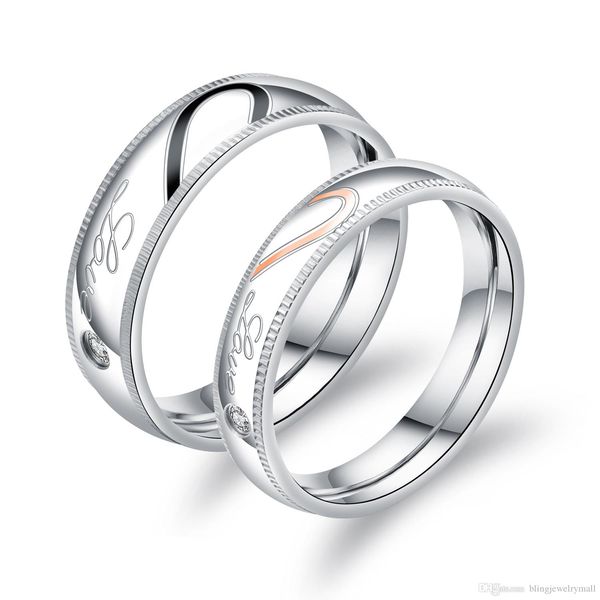 silver color couple ring quality titanium steel heart alliance ring for women men size 4-12 gift for lover jewelry gj624, Slivery;golden
silver color couple ring quality titanium steel heart alliance ring for women men size 4-12 gift for lover jewelry gj624, Slivery;golden