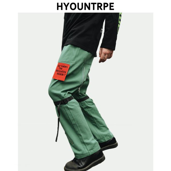 back zipper loose elastic waist cargo pants autumn new streetwear drawstring pants trousers men fashion designer casual, Black
back zipper loose elastic waist cargo pants autumn new streetwear drawstring pants trousers men fashion designer casual, Black