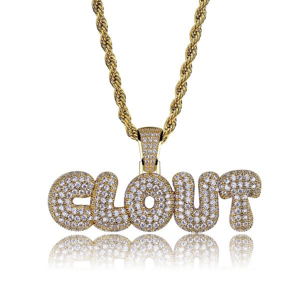 hip hop clovt diamond custom name combination bubble letter pendant necklace micro cubic zirconia gold silver color copper pendant necklace, Black
hip hop clovt diamond custom name combination bubble letter pendant necklace micro cubic zirconia gold silver color copper pendant necklace, Black