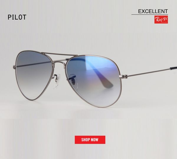 excellent quality black lens sunglasses men uv400 brand designer sun glasses fashion aviation driving sunglass brown gradient lens gafas, White;black
excellent quality black lens sunglasses men uv400 brand designer sun glasses fashion aviation driving sunglass brown gradient lens gafas, White;black