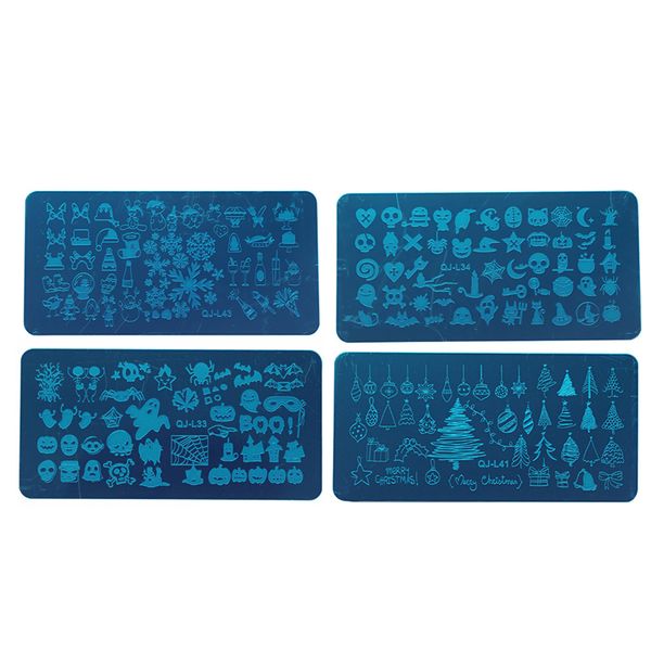 new square nail art stamp template image plate rectangular stamping plates nail polish print stamp 4 different, White
new square nail art stamp template image plate rectangular stamping plates nail polish print stamp 4 different, White