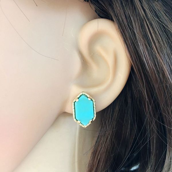 fashion earrings for women hexagon natural stone stud earrings druzy stone ear rings fashion jewelry gift, Golden;silver
fashion earrings for women hexagon natural stone stud earrings druzy stone ear rings fashion jewelry gift, Golden;silver