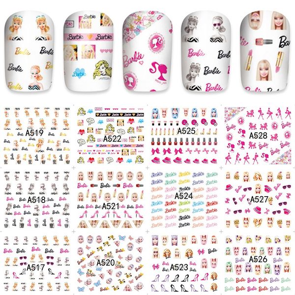 2018 fashion 12 sheets water transfer nail art decals stickers beauty toy doll design nail sticker decorations diy a517-528, Black
2018 fashion 12 sheets water transfer nail art decals stickers beauty toy doll design nail sticker decorations diy a517-528, Black