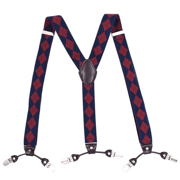 120cm mens suspender 3.5cm wide women big plussize suspenders 3 clip-on y-back plaid navyblue braces elastic man accessories, Black;white
120cm mens suspender 3.5cm wide women big plussize suspenders 3 clip-on y-back plaid navyblue braces elastic man accessories, Black;white