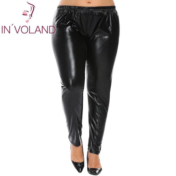 in'voland big size women faux leather legging pant -5xl lightweight stretch large party club pencil trousers plus size, Black
in'voland big size women faux leather legging pant -5xl lightweight stretch large party club pencil trousers plus size, Black