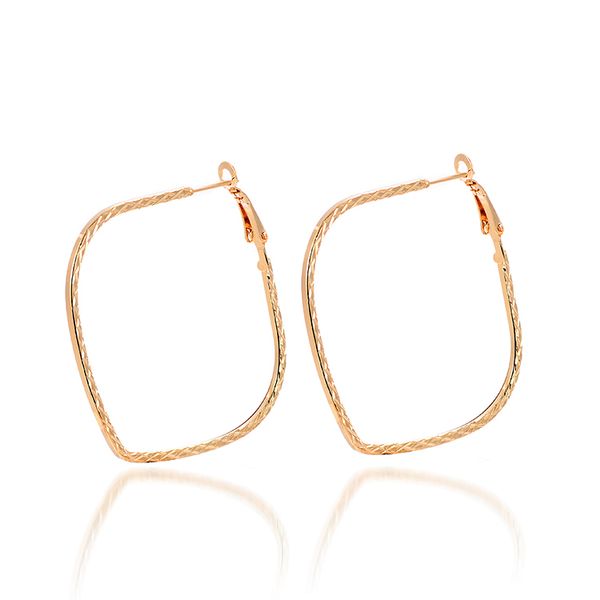 lxury irregular metal square hoop earrings for women fashion alloy jewelry brincos, Golden;silver
lxury irregular metal square hoop earrings for women fashion alloy jewelry brincos, Golden;silver
