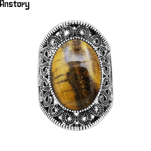 oval natural tiger eye stone rings for women vintage flower design antique silver plated fashion jewelry, Golden;silver
oval natural tiger eye stone rings for women vintage flower design antique silver plated fashion jewelry, Golden;silver