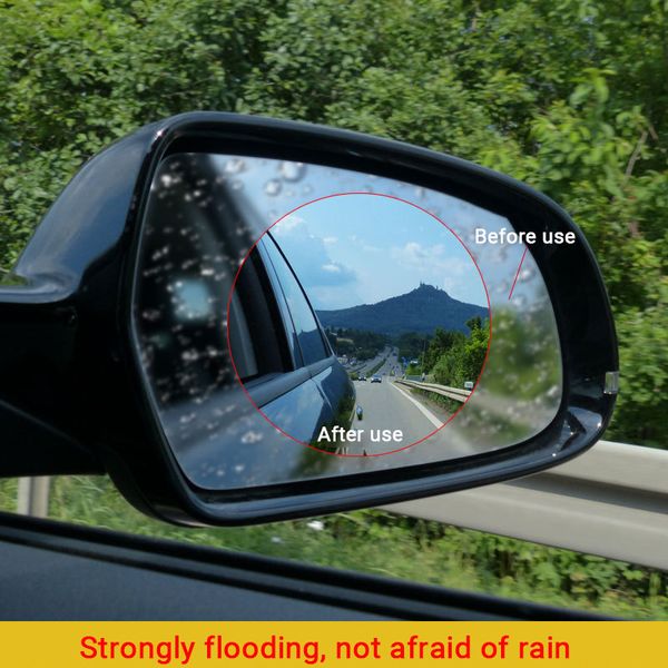 

10*10cm New automobile waterproof anti-fog film rearview mirror anti-Rain Water film reversing mirror discoloration nti-glarea film