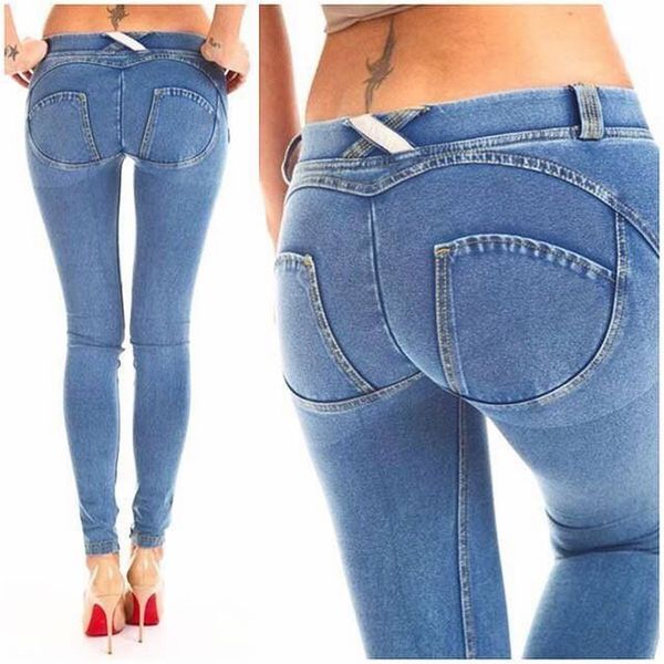 mind feet women skinny lift butt jeans denim pants push up hip jeans low elastic waist autumn pencil pants female leggings, Blue
mind feet women skinny lift butt jeans denim pants push up hip jeans low elastic waist autumn pencil pants female leggings, Blue