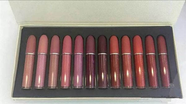 famous brand 12pcs /set mate lip gloss gold lip liquid matte lip cream lipstick 12 colors easy to wear and long-lasting dhl in
famous brand 12pcs /set mate lip gloss gold lip liquid matte lip cream lipstick 12 colors easy to wear and long-lasting dhl in