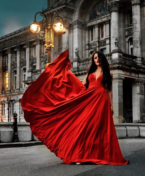 spaghetti straps a-line prom dresses sweetheart red formal dresses with pockets backless maid of honor gowns vestido formatura, Black
spaghetti straps a-line prom dresses sweetheart red formal dresses with pockets backless maid of honor gowns vestido formatura, Black