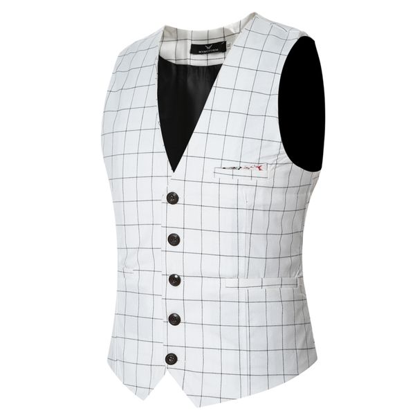 men's vest 2017 new male fashion brand banquet men classic vest checked gilet costume homme slim fit m-6xl white waistcoat, Black;white
men's vest 2017 new male fashion brand banquet men classic vest checked gilet costume homme slim fit m-6xl white waistcoat, Black;white
