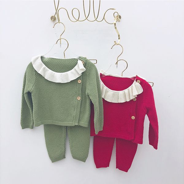 2018 newborns toddler handmade knitted clothing sets wool knitted cotton sweater boys girls sets infant warm pullover pants suit, White
2018 newborns toddler handmade knitted clothing sets wool knitted cotton sweater boys girls sets infant warm pullover pants suit, White