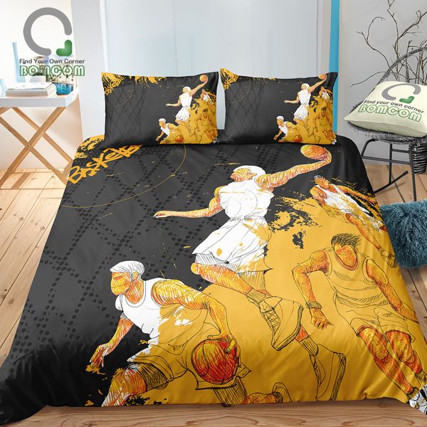 bomcom 3d digital printing basketbal bedding set hand drawn basketball players sport background duvet cover sets 100% microfiber
bomcom 3d digital printing basketbal bedding set hand drawn basketball players sport background duvet cover sets 100% microfiber