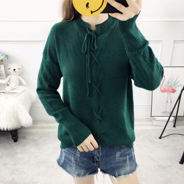 fashion women 2018 autumn new pure color knitted sweater, korean front franking sweater, female slim slim jersey, White;black
fashion women 2018 autumn new pure color knitted sweater, korean front franking sweater, female slim slim jersey, White;black