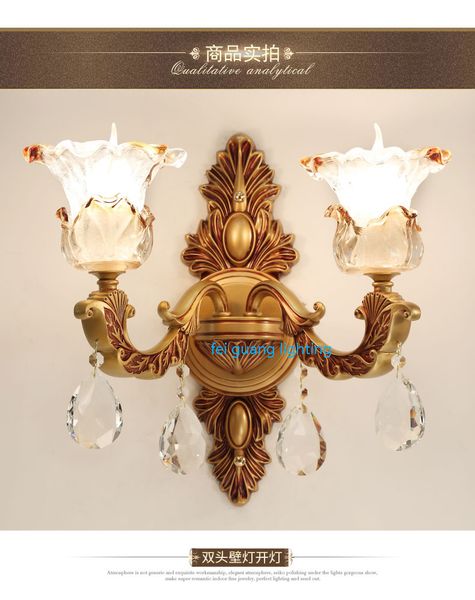 european retro living room crystal wall lamp american simple atmosphere bedroom bedside lamp creative zinc alloy lamps
european retro living room crystal wall lamp american simple atmosphere bedroom bedside lamp creative zinc alloy lamps