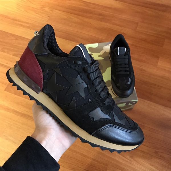 Garavani Camouflage Rockrunner Trainer Lace Sneaker Canvas Leather Suede Camo Outdoor Running Shoes Sneakers Casual Shoes For Men 213
Garavani Camouflage Rockrunner Trainer Lace Sneaker Canvas Leather Suede Camo Outdoor Running Shoes Sneakers Casual Shoes For Men 213