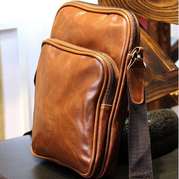 2017 new men messenger bags leather vintage bag men shoulder crossbody bags for man brown black small bag handbags
2017 new men messenger bags leather vintage bag men shoulder crossbody bags for man brown black small bag handbags
