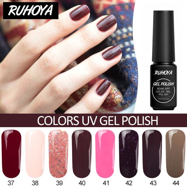 ruhoya semi permanent gel varnish soak off salon set colors gel nail polish uv led gorgeous colors nail art lacquer varnish, Red;pink
ruhoya semi permanent gel varnish soak off salon set colors gel nail polish uv led gorgeous colors nail art lacquer varnish, Red;pink