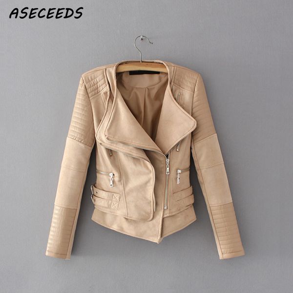 faux leather jacket women spring zipper ladies suede motorcycle coat punk biker jackets 2018 street long sleeve biker jacket, Black
faux leather jacket women spring zipper ladies suede motorcycle coat punk biker jackets 2018 street long sleeve biker jacket, Black