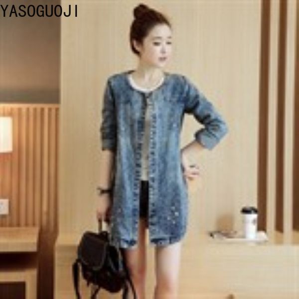 yasuguoji new 2019 fashion slim o-neck single breasted denim jacket women streetwear cowboy frayed trench coat women ljk26, Tan;black
yasuguoji new 2019 fashion slim o-neck single breasted denim jacket women streetwear cowboy frayed trench coat women ljk26, Tan;black