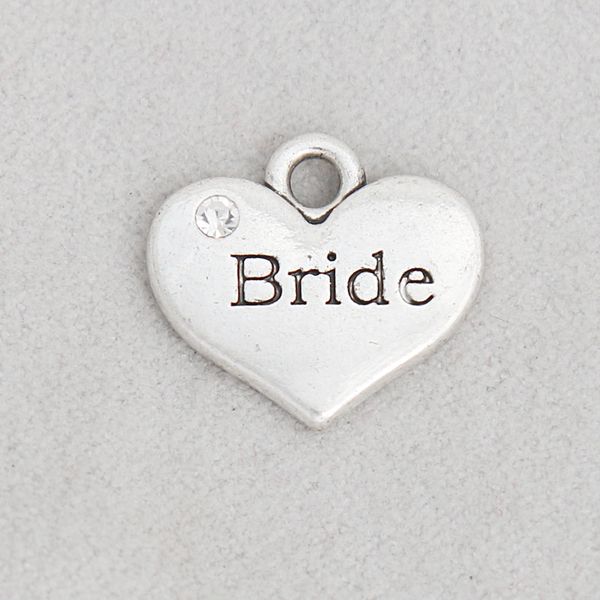 wholesale double side alloy heart shaped bride letter charms wedding bridal jewelry charms 15*17mm aac1913, Bronze;silver
wholesale double side alloy heart shaped bride letter charms wedding bridal jewelry charms 15*17mm aac1913, Bronze;silver