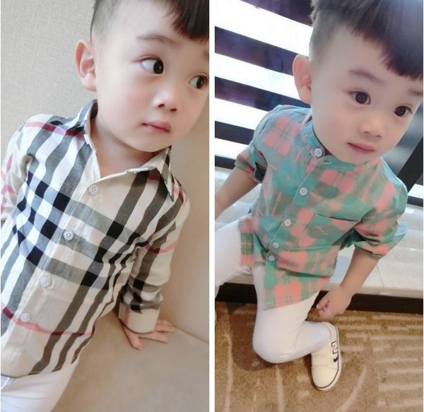 Cute Baby Kids Boys Girls Long Sleeve Shirt Plaids Checks Tops Blouse New Fashion boy Clothes
Cute Baby Kids Boys Girls Long Sleeve Shirt Plaids Checks Tops Blouse New Fashion boy Clothes