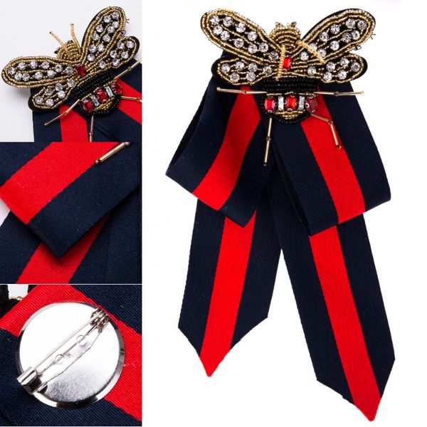 beatfull designer rhinestone pre-tied ribbon bow tie for men/women bee brooch pin collar jewelry for women support fba drop shipping h415r, Gray
beatfull designer rhinestone pre-tied ribbon bow tie for men/women bee brooch pin collar jewelry for women support fba drop shipping h415r, Gray